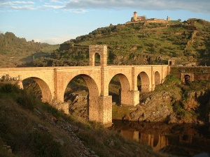 Roman arch at Alcantara, Spain